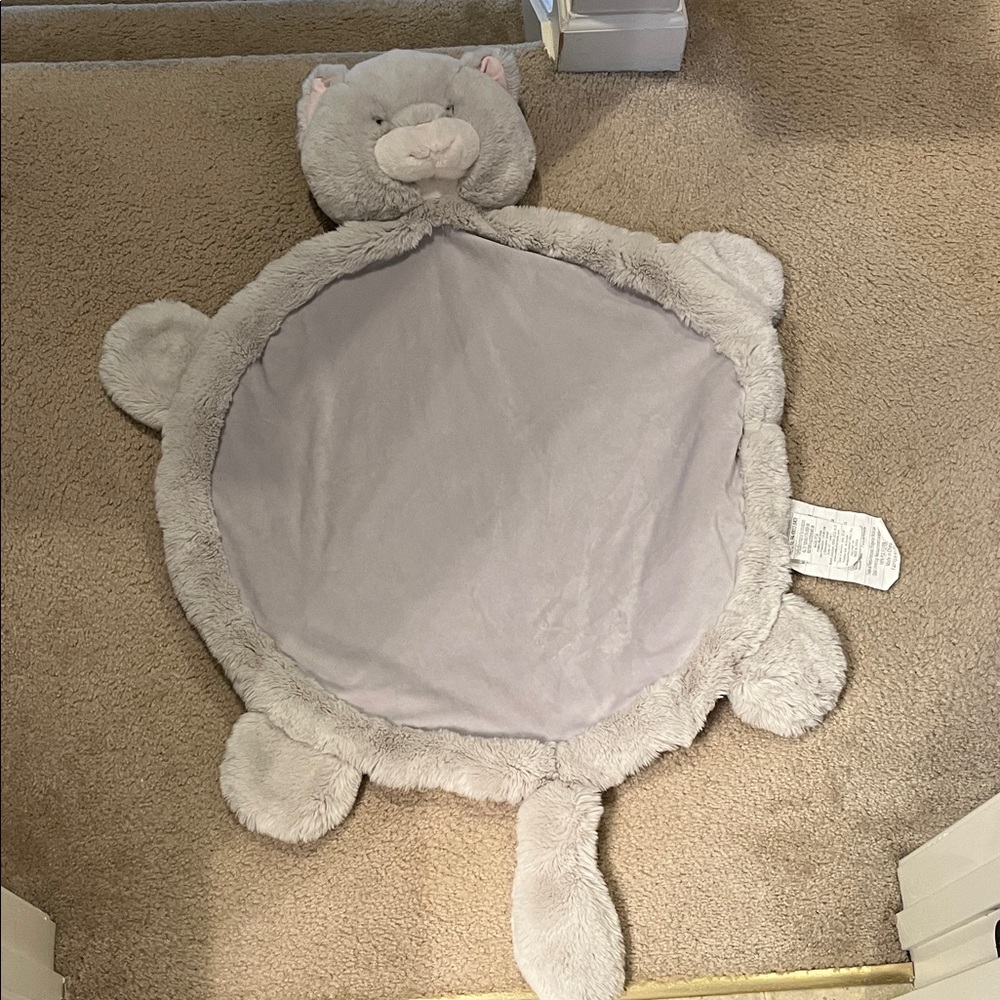 Pottery barn kids cat baby mat